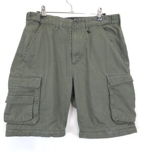 Boy Scouts of America Cargo Uniform Shorts Women 10 Hiking Outdoors Olive Green
